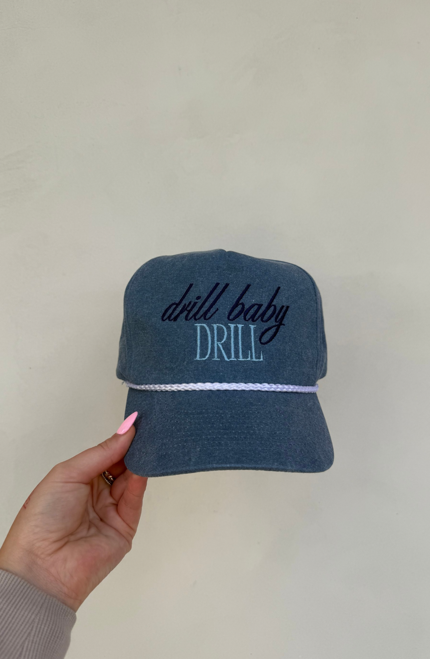 Drill Baby Drill Denim Hat