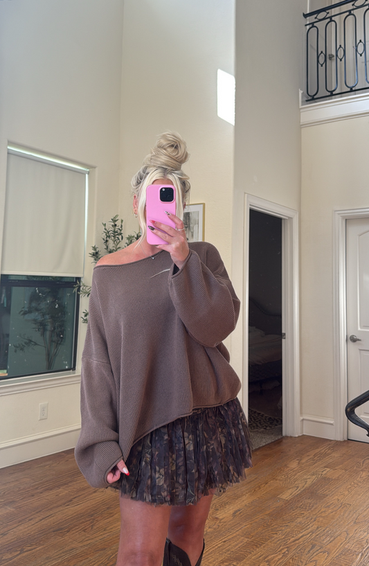 Cozy Mocha Sweater