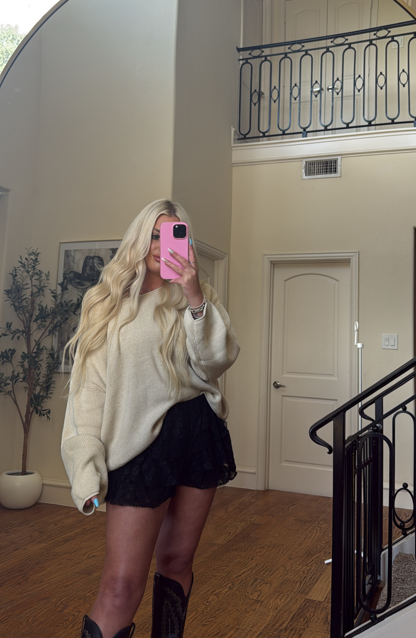 Cozy Oatmeal Sweater