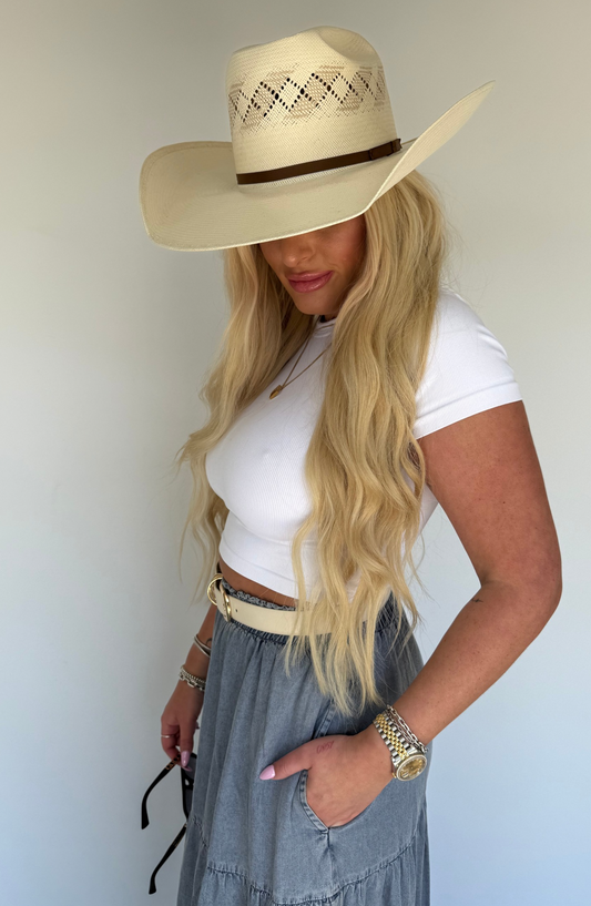 Basic Ribbed Tees - 3 Colors