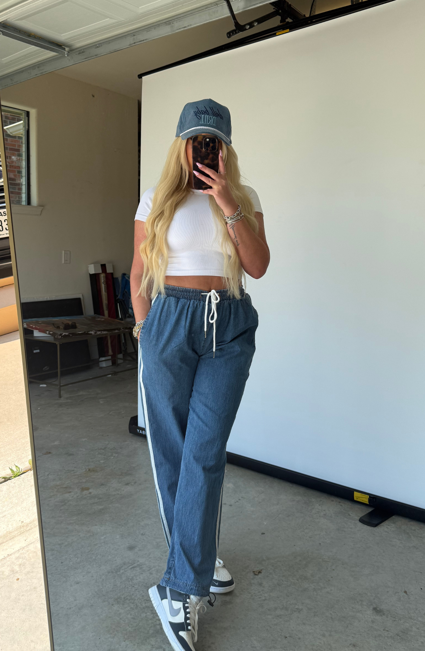 Spring Time Light Weight Denim Jogger